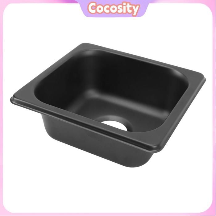Évier RV avec Finition électropliée Noire évier Petit Bar en Acier Inoxydable pour RV Bateau Salle de Bain de Cuisine
