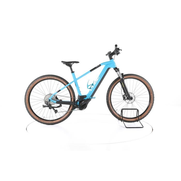 Vélo électrique - Cube Reaction Hybrid ONE - bleu - VTT électrique semi-rigide - Bosch 625 Wh Reconditionné - Cube
