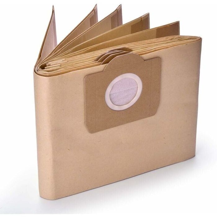 Sacs aspirateur compatibles Kärcher WD3 WD3P MV3 - Lot de 5 sacs filtrants papier 3 couches - Aimoonsa