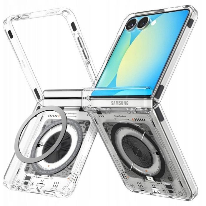 Accessoire - piece detachee pda Spigen Ultra Hybrid Pro Mag MagSafe Coque pour Samsung Galaxy Z Flip 7 (Neo One)