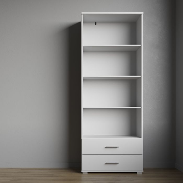 Systeme d etageres Komodee FAUSKE REG4 Tiroirs Blanc Blanc 34 x 69 x 180 cm Systeme d etageres Komodee FAUSKE REG4 Tiroirs Blanc Blanc 34 x 69 x 180 cm