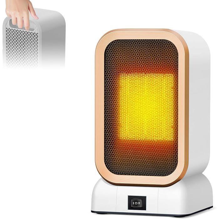 Radiateur Infrarouge Mobile 425W - Économique Et Sain - Chauffage D'appoint Pour Pièce - Léger Et Sécurisé