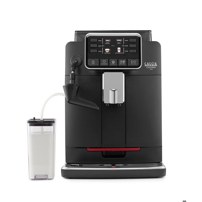 Machine à café automatique - Gaggia Cadorna Milk - Broyeur céramique - 15 bars - Réservoir 15 L - Gaggia milano