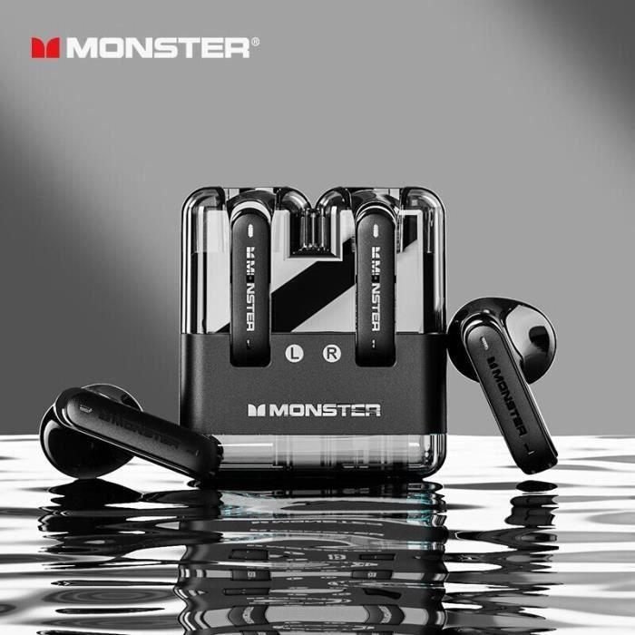 Monster écouteurs sans fil Bluetooth avec microphone, pour enfants