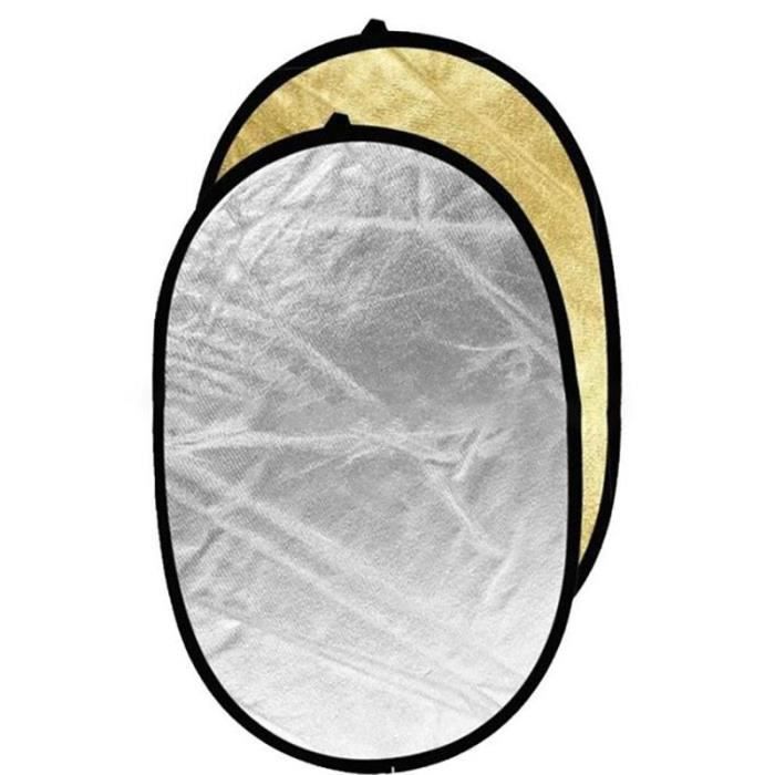 Réflecteur Photo 3-en-1 Pliable - Blanc, Noir, Argenté - Format A3, Idéal Pour Photos De Nourriture & Objets - 2