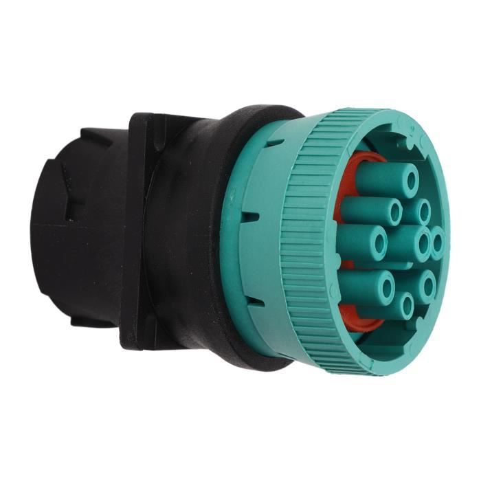 Adaptateur Prise Diagnostic 14 Broches Pour Scanner Voiture - Compatible Caterpillar Et Outils FCAR
