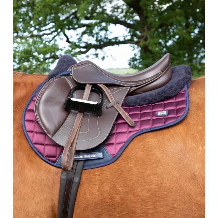 Selle de saut d'obstacle pour cheval Premier Equine Prideaux Close Contact - brown - 16,5