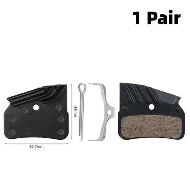 Plaquettes de frein en métal et céramique à pistons pour vélo