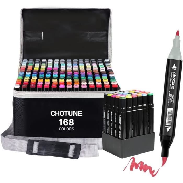 Marqueurs 80 Couleurs ,Crayon de Feutre Marker Créatif pour Débutants  Graffiti DIY Art Esquisse - Cdiscount Beaux-Arts et Loisirs créatifs