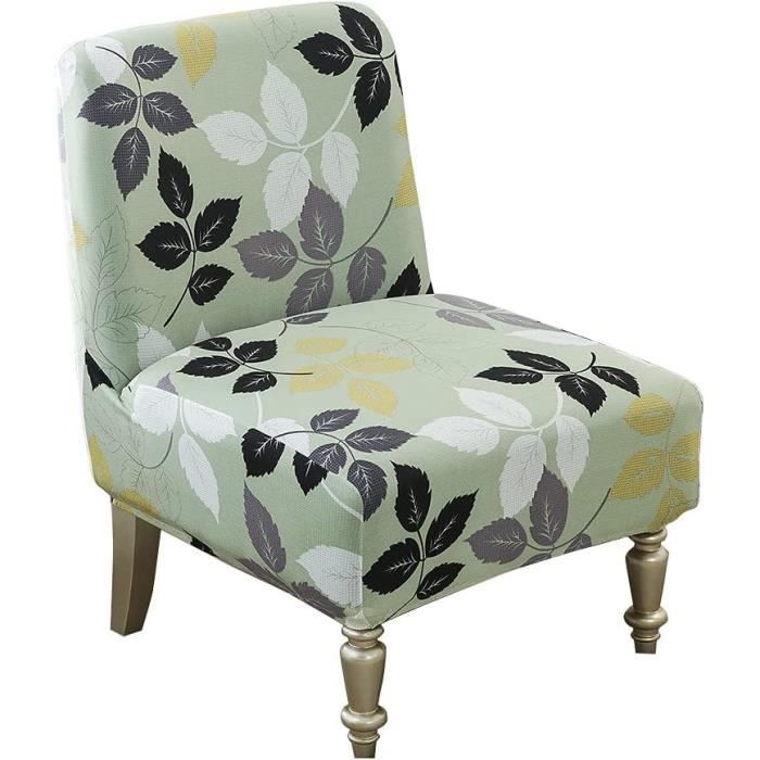 Housse De Chaise 1 Place Sans Accoudoirs Housse De Fauteuil Extensible