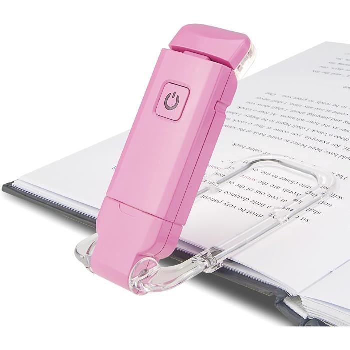 Lampe de Lecture Rechargeable, Gritin 9 LED Liseuse Lampe Clip, Gradation Progressive & 3 Modes