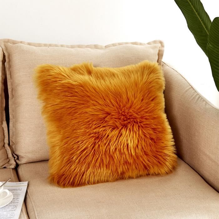 Coussin oreiller Housse Coussin en fourrure Design Leopard-taille au choix!