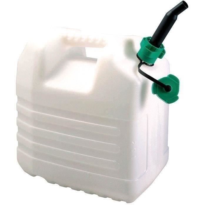 Jerrican alimentaire - 10 L - blanc - Cdiscount Auto