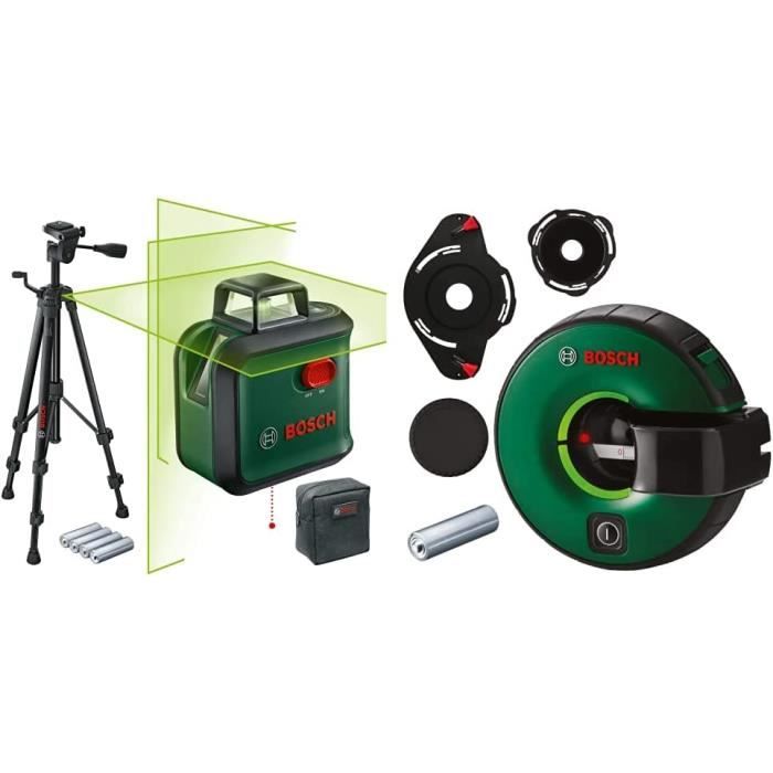 Laser lignes AdvancedLevel 360 de Bosch avec trépied premium & Laser