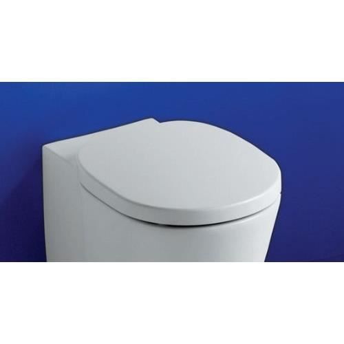 Ideal Standard E791801 White Concept Plastic Toilet Seat and Cover Ideal Standard Lunette et abattant de toilette en