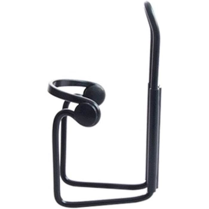 2x Porte Gourde Vélo VTT Avec Poche Filet - Support Bouteille Isolé Pour Bicyclette, Buggy Et Fauteuil Roulant (Gris)