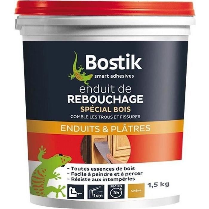 Enduit de rebouchage bois - pâte 1.5 Kg