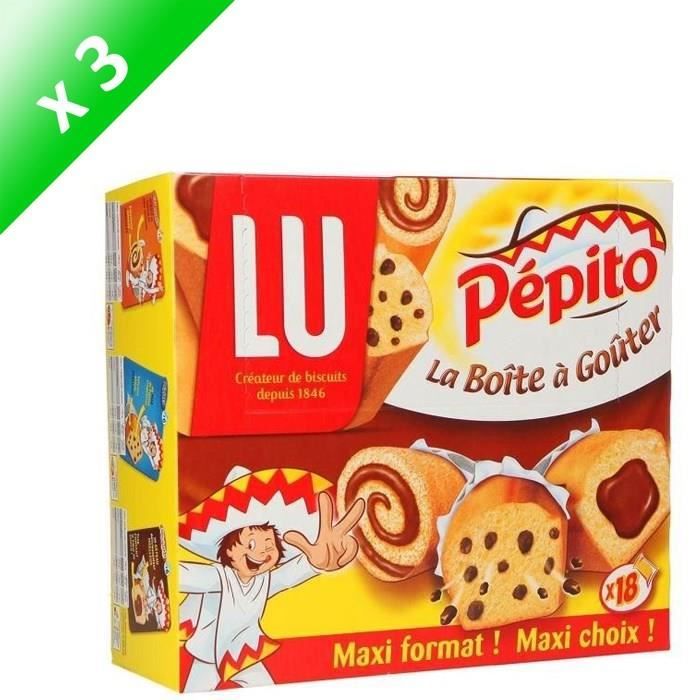 Lot De 3 Pepito La Boite A Gouter 540g Cdiscount Au Quotidien Lot De 3 Pepito La Boite A Gouter 540g Cdiscount Au Quotidien
