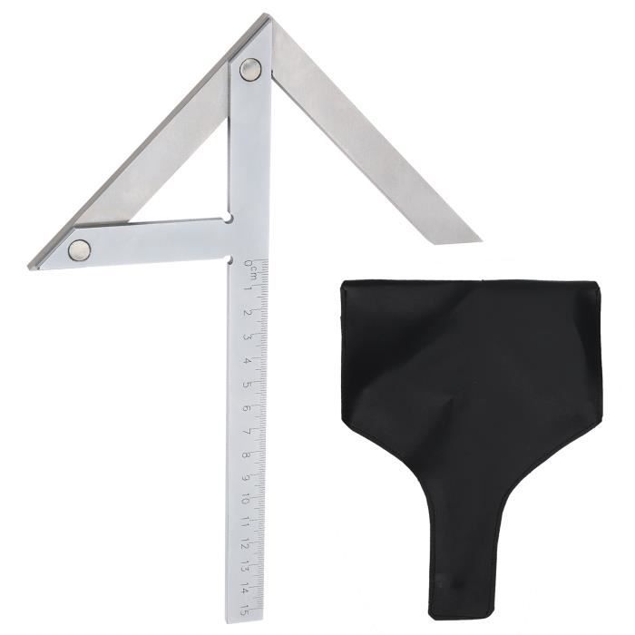 URB Règle d'angle de rapporteur, mesure d'angle de centrage robuste et