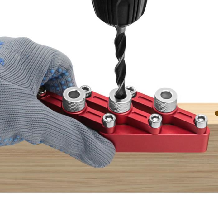 Gabarit à Chevilles Autocentrant KATSU Pour Assemblages Bois épais - Réf. 105408 - Métrique