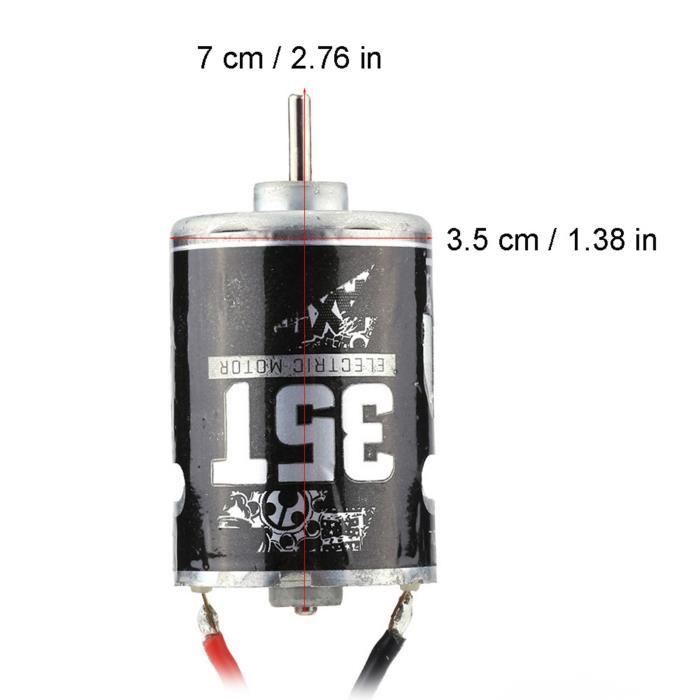 Moteur Brushless 2.0 Mm – 5700KV – 60 000 Tr/min – Pour Voiture RC 1/24 1/28 – Compatible K989 K969