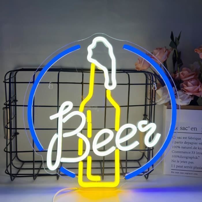 Enseigne Au Néon En Forme De Chauve-souris, éclairage D