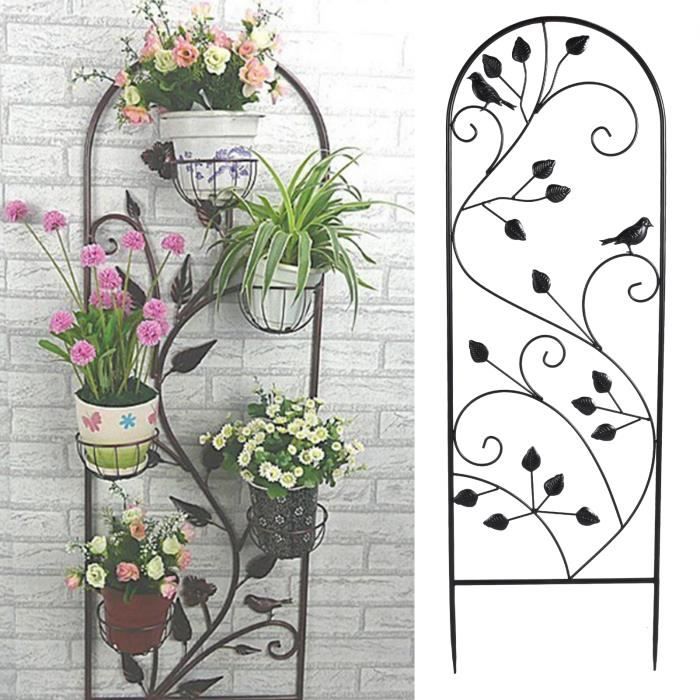 Support Mural En Bois Pour Plantes D Intérieur | Porte Plante