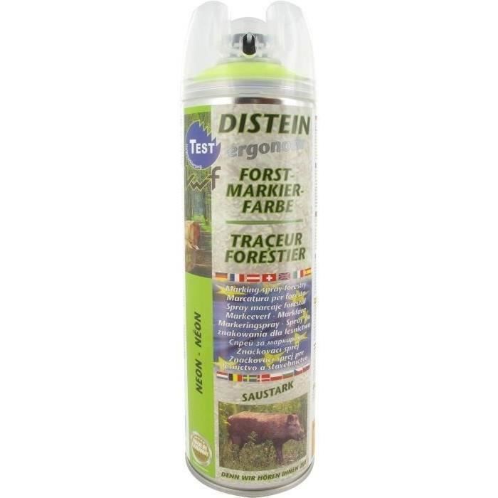 Traceur forestier FLUO JAUNE, aérosol 500 ml