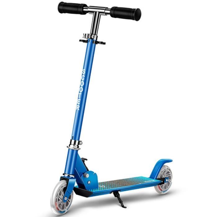 Trottinette Enfant Oxelo Pliable - 2 Roues - Orange - Réglable (8/9 Ans)