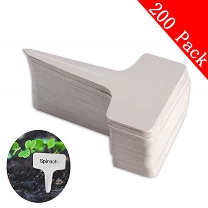 Etiquettes Jardin, 100 PCS Couleurs étiquette De Jardinage étiquette De Plante En Forme De C Ur