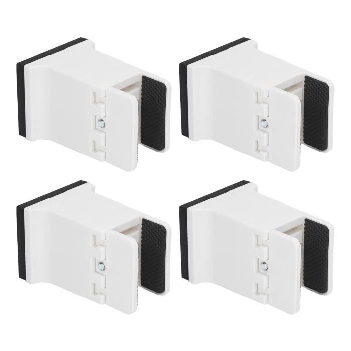 Tbest Rehausseurs De Meubles Lot De 6 Rehausseurs De Lit Empilables En Plastique De 12,7 Cm En