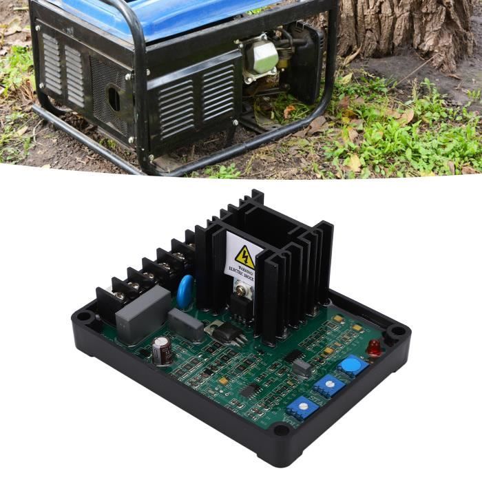 Régulateur Tension AVR 8 KW 250 V 470 µF – Stabilisateur Groupe Électrogène 3-8 KW