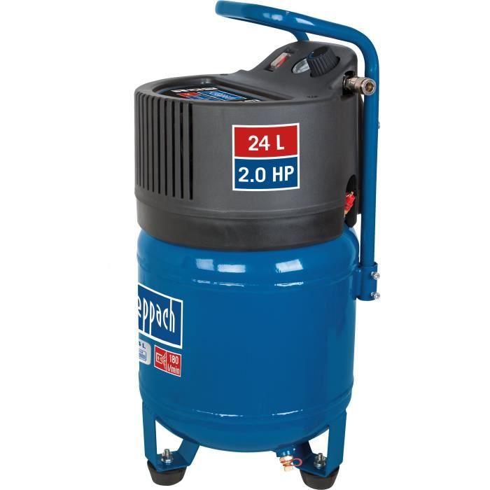 Compresseur d'air vertical Scheppach HC24V - 24L - 1500 W