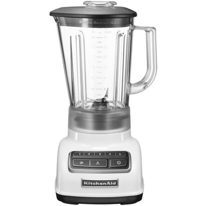 Blender KITCHENAID CLASSIC 5KSB1565EWH Moteur robuste Bol