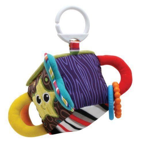 LAMAZE Cube à Poignées en Tissu