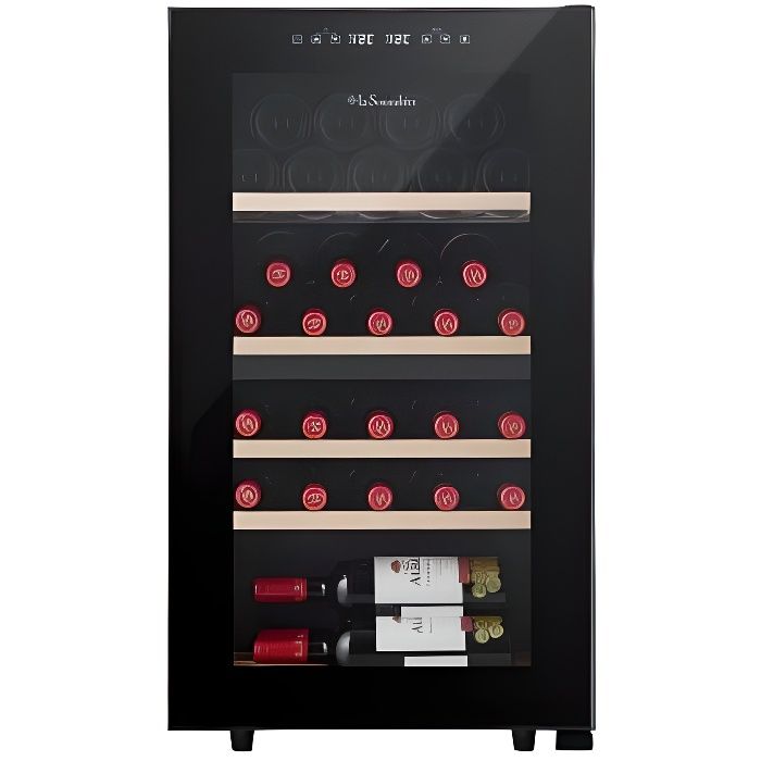 Cave à vin LA SOMMELIERE SLS32DZBLACK - 32 bouteilles -