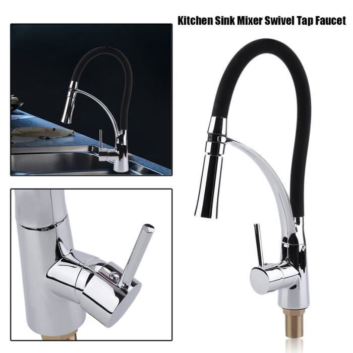 Robinet D'eau Mural Simple Bec - Laiton Chromé - Filetage Mâle G1/2 - Neuf Uxcell