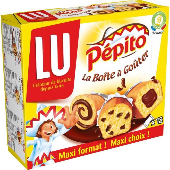 Pépito La Boîte A Goûter 540g - Cdiscount Au quotidien