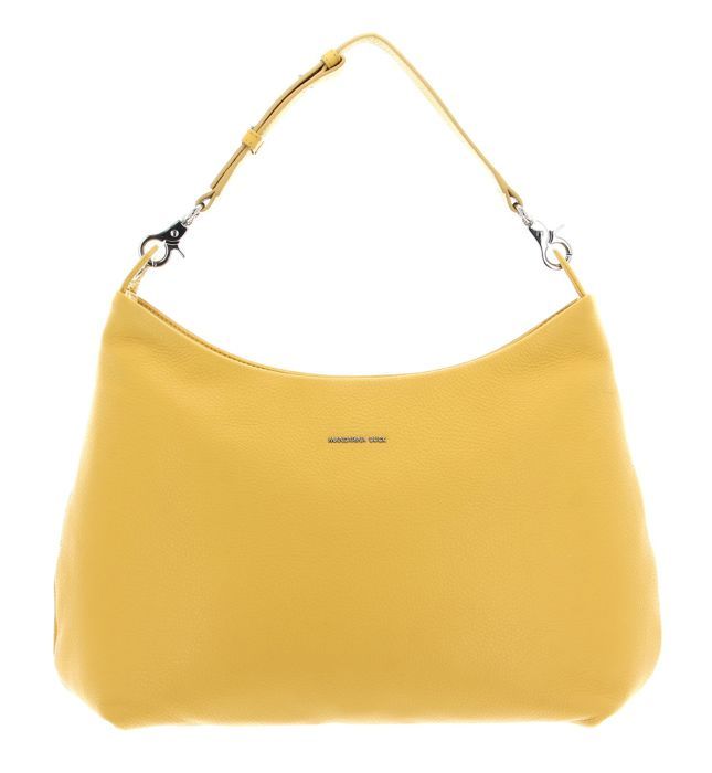 Sac à Dos Mandarina Duck Luna – Cuir De Veau, Jaune Maïs, Pour Femme