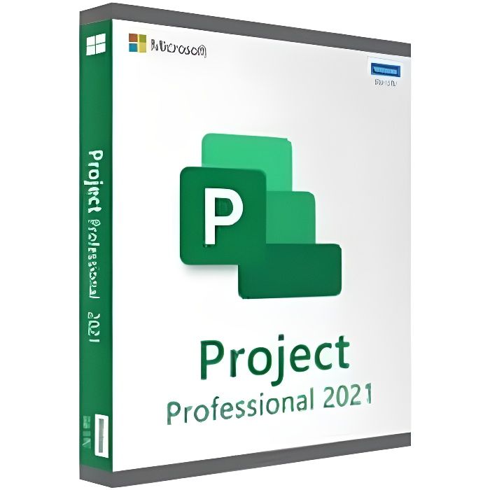 Microsoft Project 2021 Professionnel – Clé licence à télécharger – Livraison rapide  – Logiciel en téléchargement