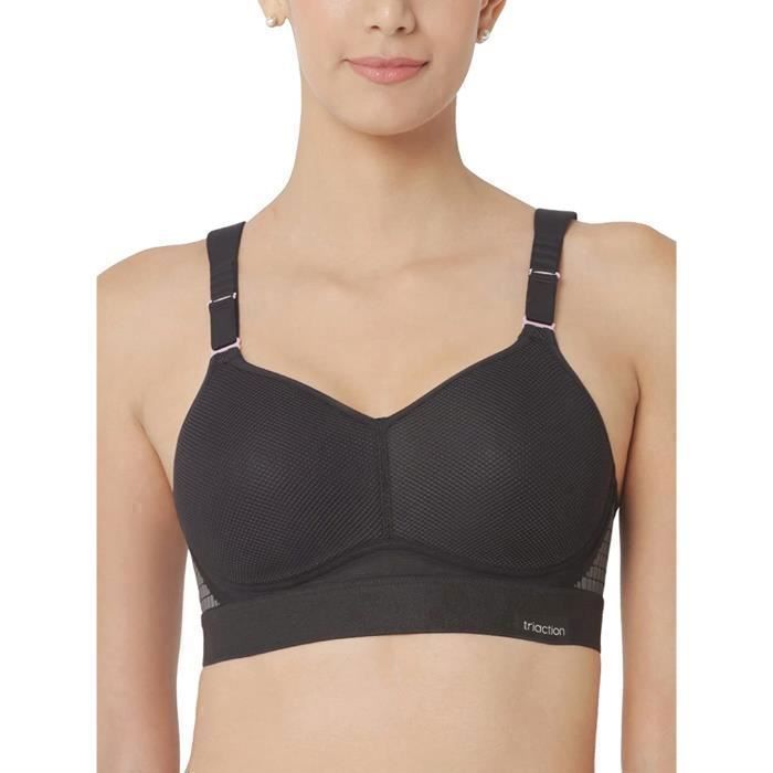 Triumph Femmes Triaction Hybrid Lite P SPORTS Soutien Gorge Noir Taille 36DD Noir Cdiscount Sport