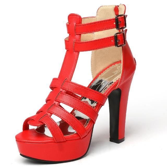 Sandales Talons Hauts Et Bout Ouvert Pour Femme SEVENTUM