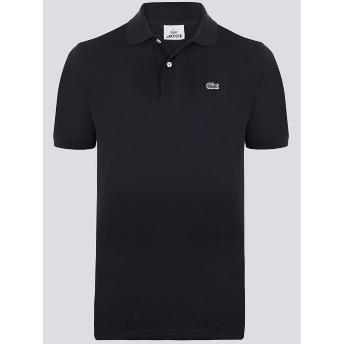 L.12.12 LACOSTE HOMME POLO NOIR Noir Cdiscount Pr t Porter