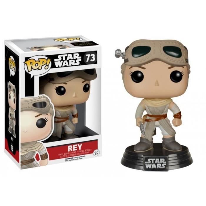 Figurine Funko Pop! Star Wars Ep. 7 : Rey with Goggles - vue 1