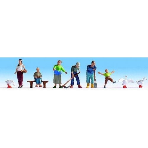 Cyclistes Figurine Noch Modélisme Ferroviaire 45898 Éléments de décor Répliques