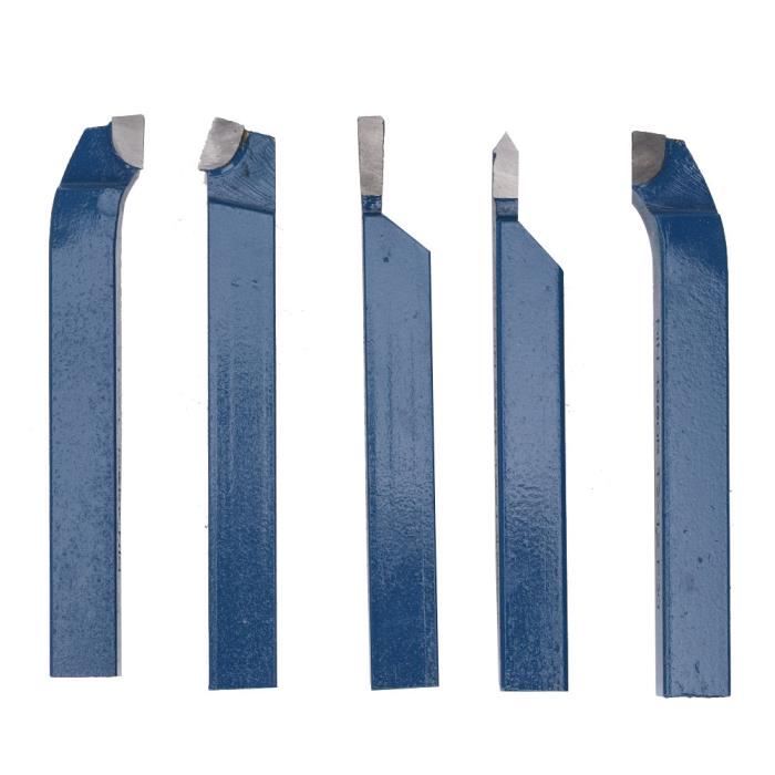 11 Pièces Outils De Tour à Métaux 12mm - Ensemble Bits Carbure Pour Tournage Et Fraisage à Souder