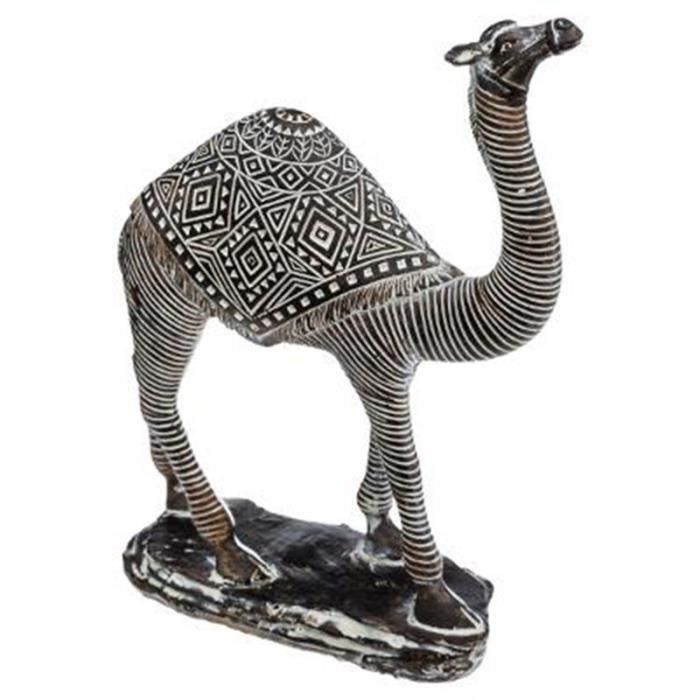 Statuette Deco Dromadaire cm Noir Blanc Cdiscount Maison Statuette Deco Dromadaire cm Noir Blanc Cdiscount Maison