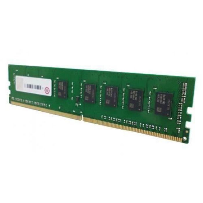 Achat Memoire PC QNAP Module de RAM - 4 Go - DDR4-2400/PC4-19200 DDR4 SDRAM - Non bufferisé - 288-broches - DIMM pas cher