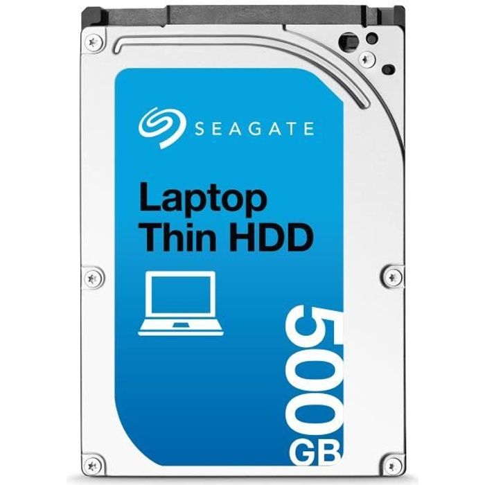 Seagate 500G disque dur interne pour ordinateur portable 7200 tr-min SATA  6Gb-s 32Mo Cache 2,5 ST500LM021 - Cdiscount Informatique