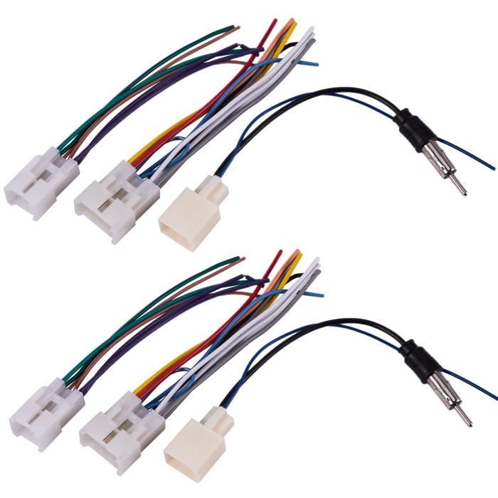 Cablaggio Adattatore Stereo Per Auto – 16+20 Pin Con RCA Per Audi, Porsche Boxster (93-08), Sostituisce Amplificatore
